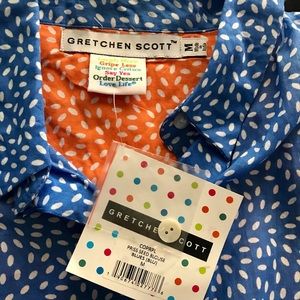 Gretchen Scott blouse NWT size M
